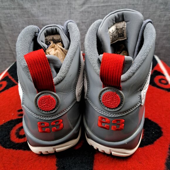 %Size 11 Nike Air Jordan 9 Retro Fire Red Mens CT8019-162 / AJ20 main image 13